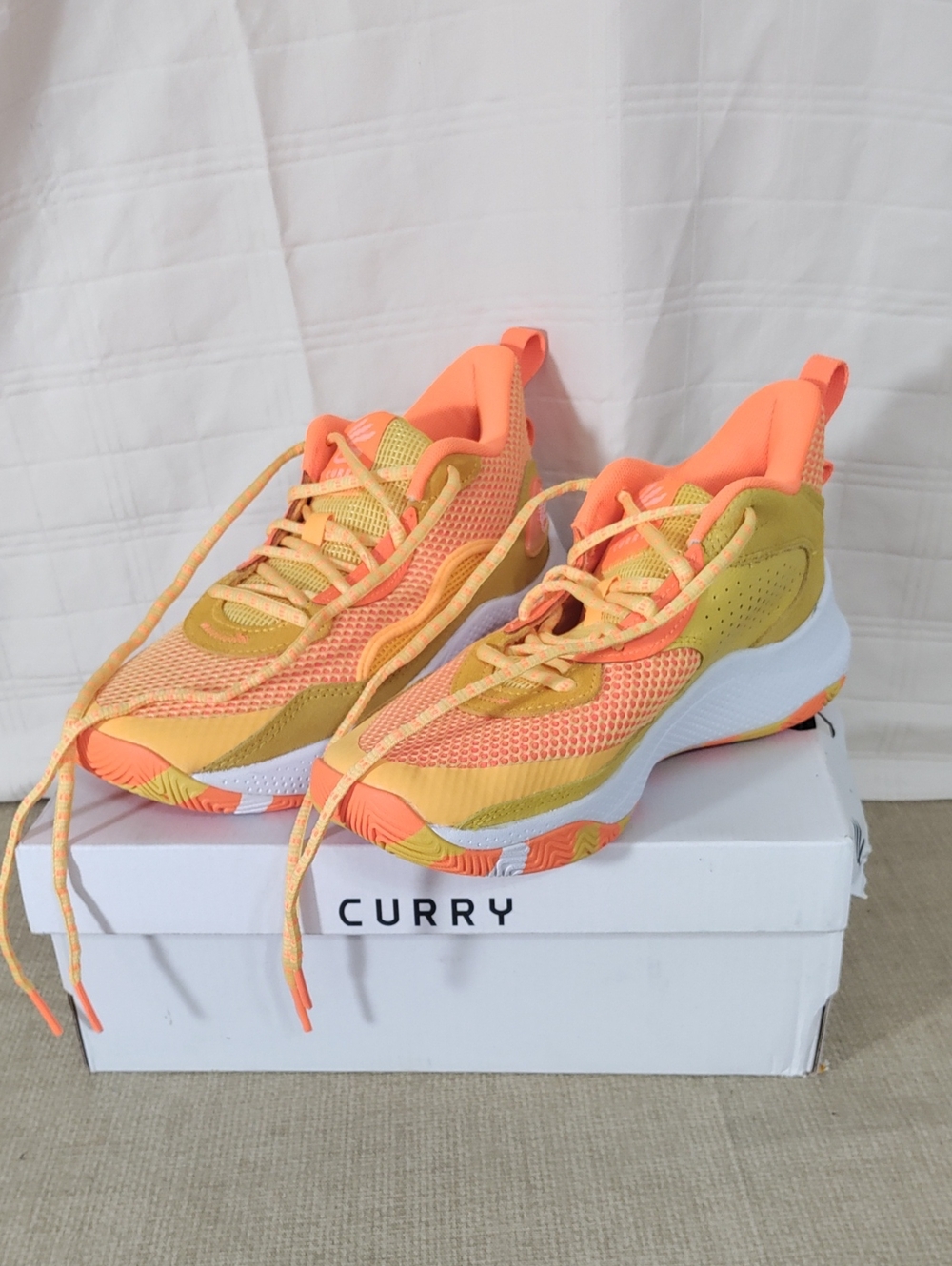 Grade School GS Curry 3Z 24 SDE Youth Size 5.5 Basketball Shoes Kids Shoes